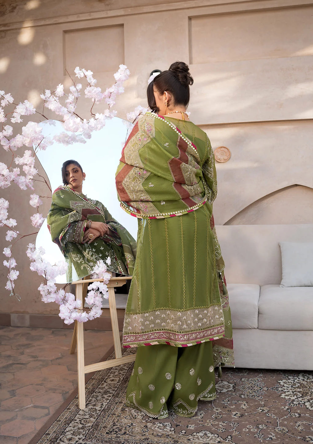 Elaf Premium | Formal Handwork Collection | EFH-08 PARWAANA - Ladies Clothes - Maria Faisal