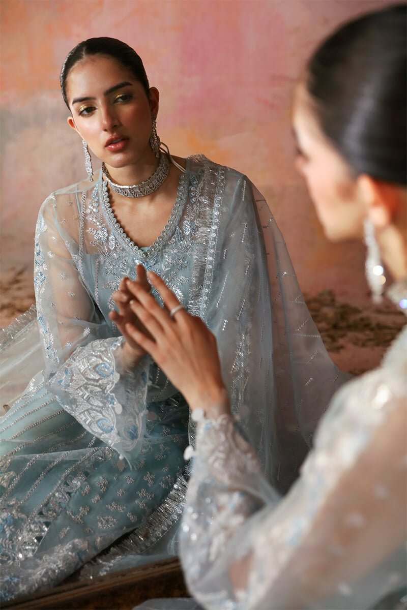 Sardinia|Tara Formals|Azure - Ladies Clothes - Maria Faisal