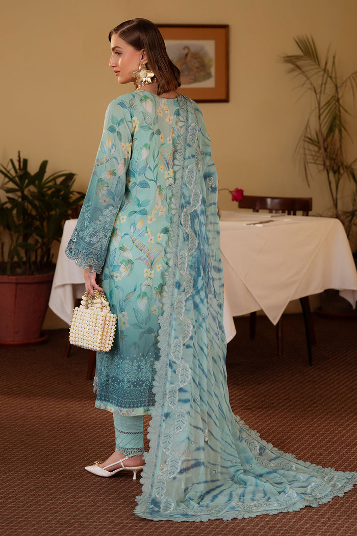 Nureh | Swiss Lawn | NS-160 - Luxury Dress - available at Maria Faisal in UK and USA.