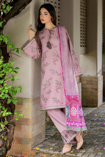 Jazmin | Winter Edition 24 | KHADDAR UW-0054 - Designer Dress with Intricate embroidery and embellishments. Shop elegent wedding dress at Maria Faisal.