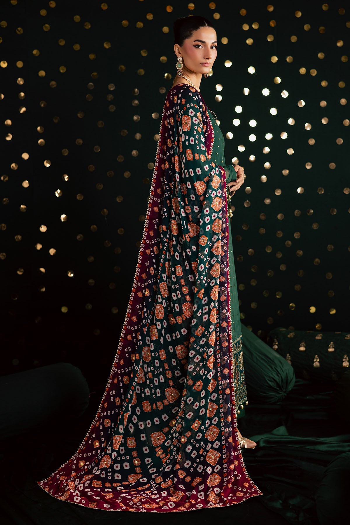 Nureh | Mukeshkari Formals | MK-20 - Formal Dress - available at Maria Faisal in UK and USA.