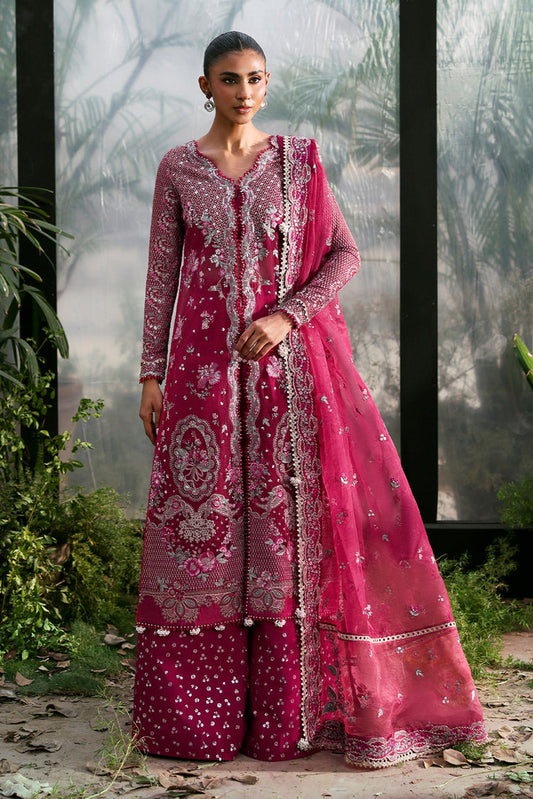 Afrozeh | La Fuschia 25 | Rowan - Ladies Clothes - Maria Faisal