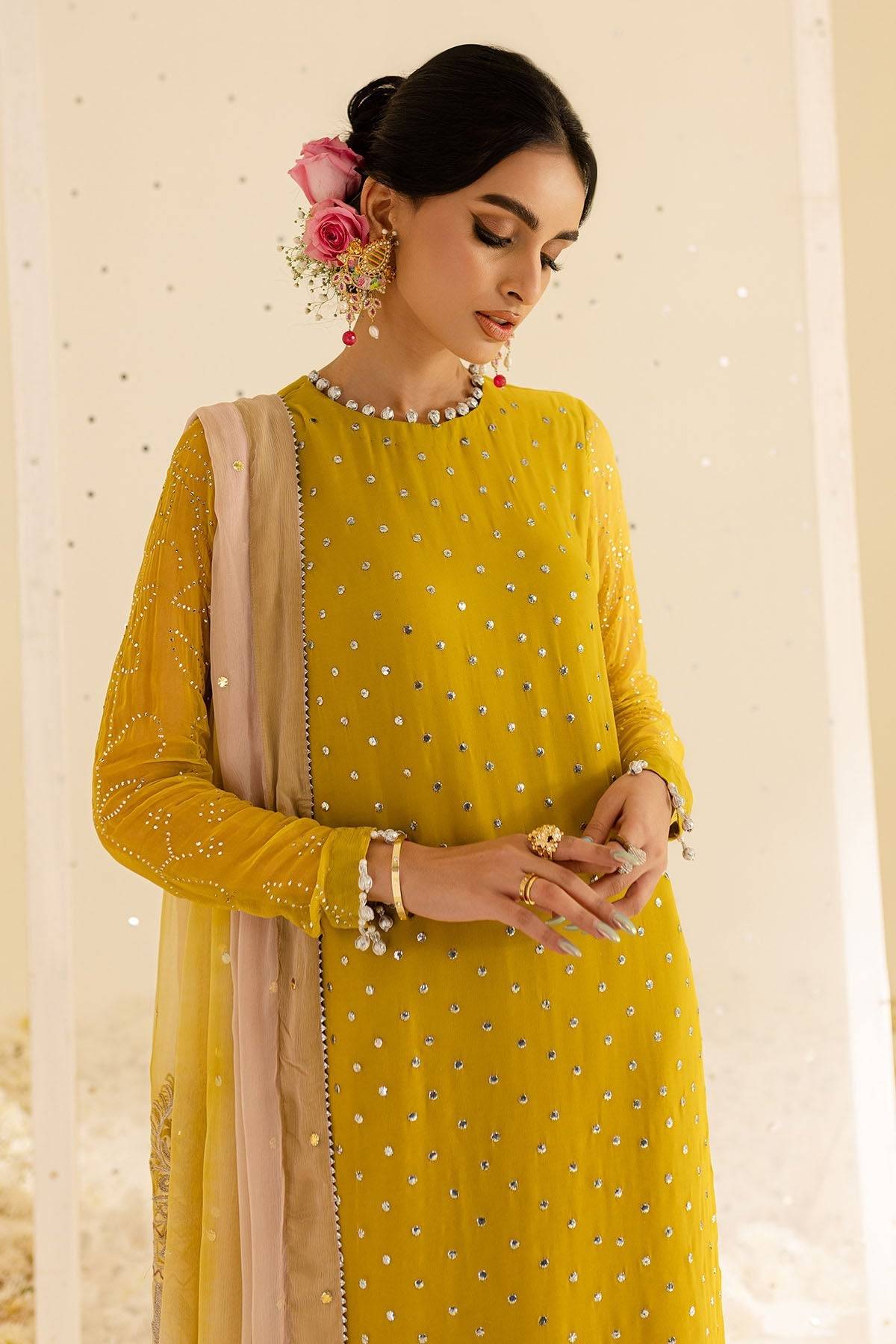 Nureh | Mukeshkari Formals | MK-08 by Maria Faisal - Registered Vendor of : Nureh - type : Ladies Clothes - 100% original wedding dresses
