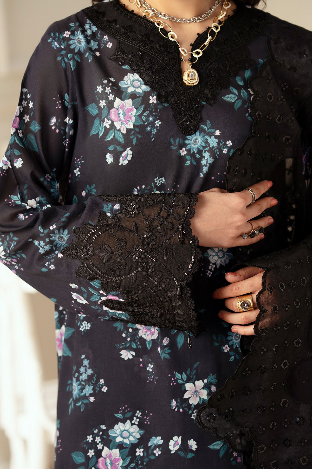 Nureh | Feya Eid Lawn | FE-04 by Maria Faisal - Registered Vendor of : Nureh - type : Ladies Clothes - 100% original wedding dresses
