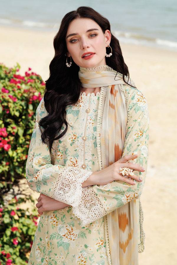 Farasha | Printed Essentials | Lush Cream by Maria Faisal - Registered Vendor of : Farasha - type : Ladies Clothes - 100% original wedding dresses