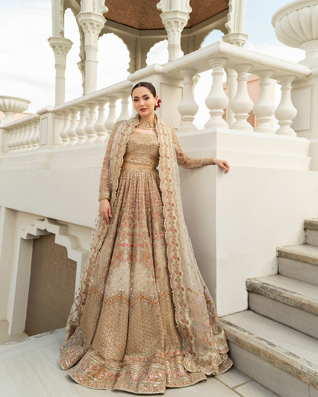 Faiza Saqlain | Neorah Wedding Festive 24| Jemina - Wedding Dress - Maria Faisal