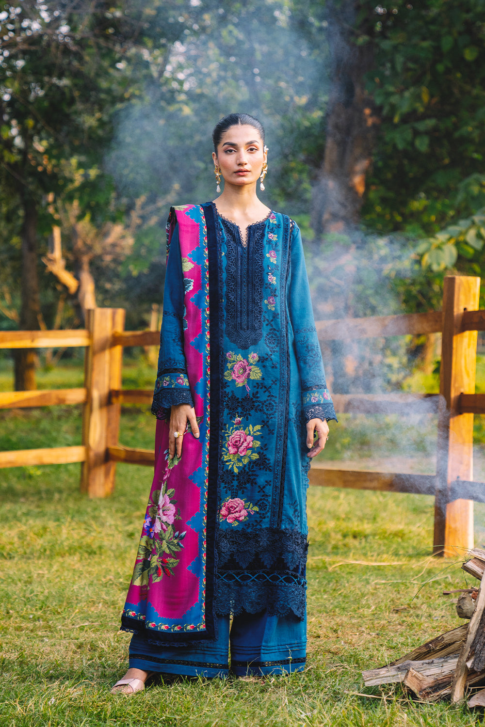 Saira Rizwan | Winter 2024 | DINA-SRW24-04 - Ladies Clothes - Maria Faisal