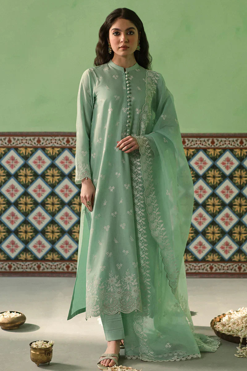 Cross Stitch | Chikankari Lawn | FLORAL WAVE - Ladies Clothes - Maria Faisal