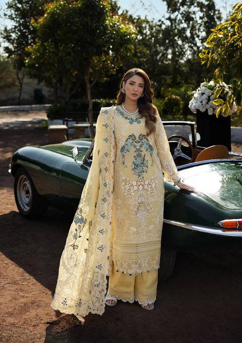 Kahf Premium | Luxury Lawn 25 | KLR-03 Sasha by Maria Faisal - Registered Vendor of : Kahf Premium - type : Ladies Clothes - 100% original wedding dresses