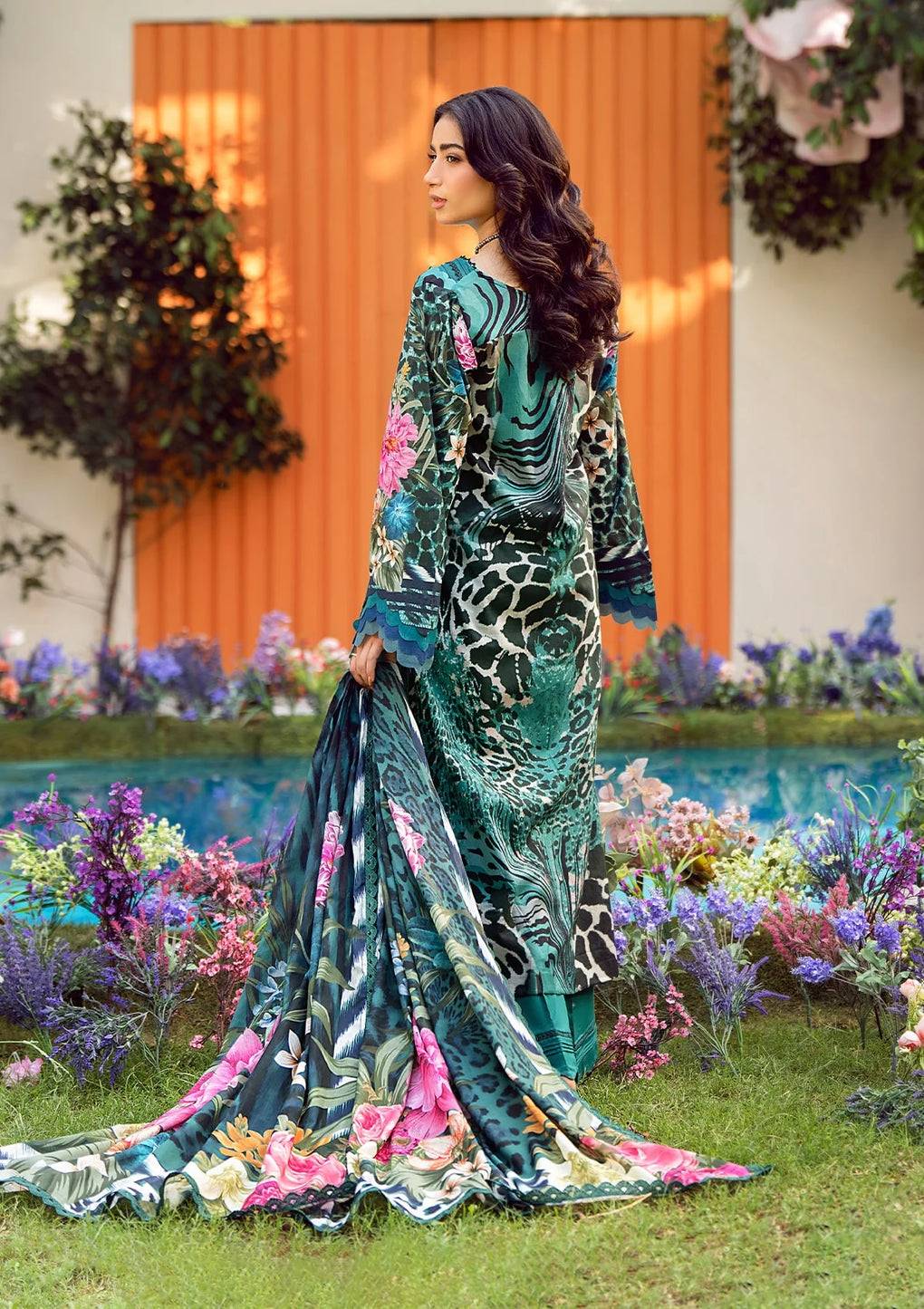 Elaf Premium | Prints 25 | EPS-4A SABLE LUXE by Maria Faisal - Registered Vendor of : Elaf Premium - type : Ladies Clothes - 100% original wedding dresses