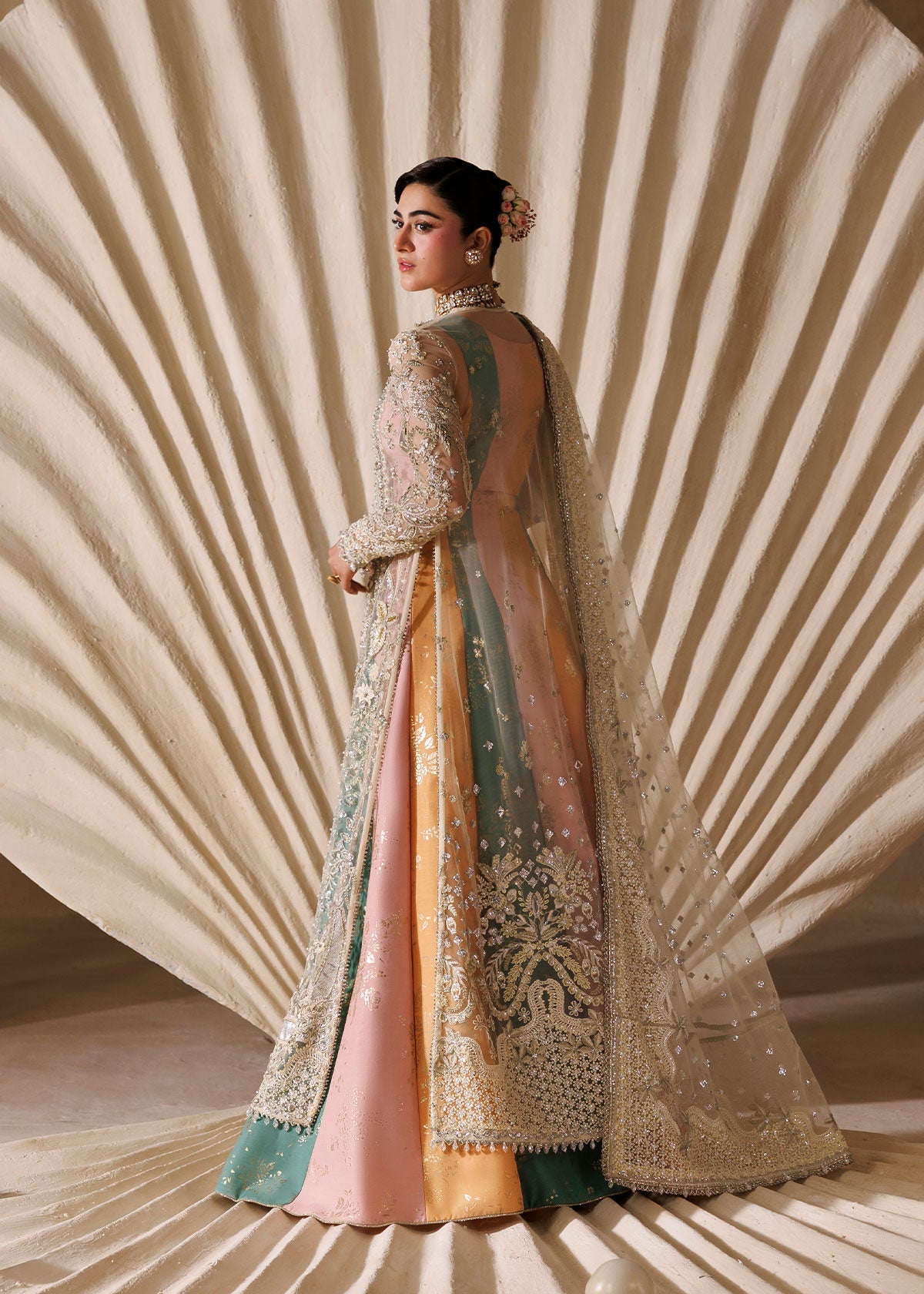 Sardinia | Bridal Edit 26 | SORENA - Bridal Dress - available at Maria Faisal in UK and USA.