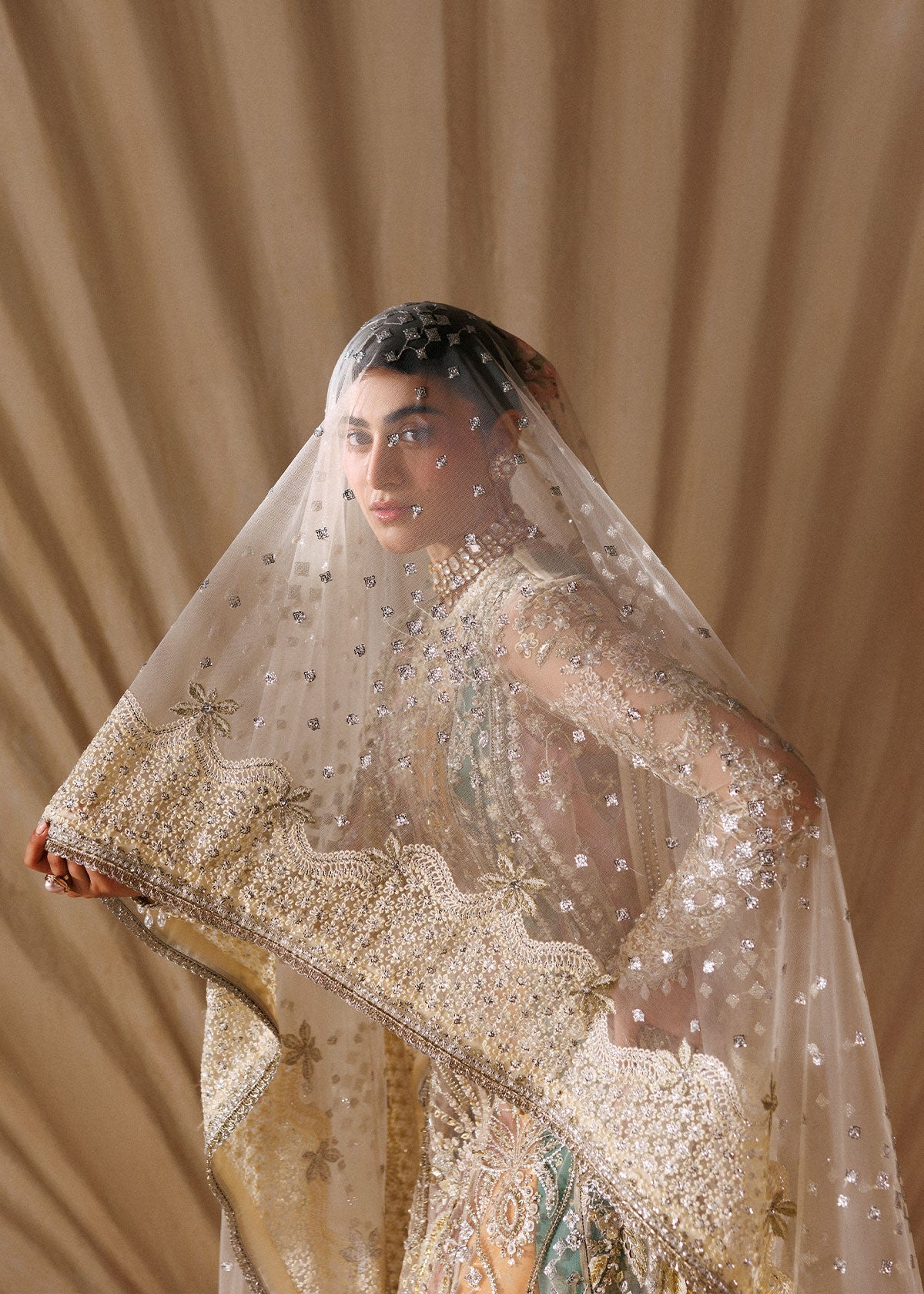 Sardinia | Bridal Edit 26 | SORENA - Bridal Dress - available at Maria Faisal in UK and USA.