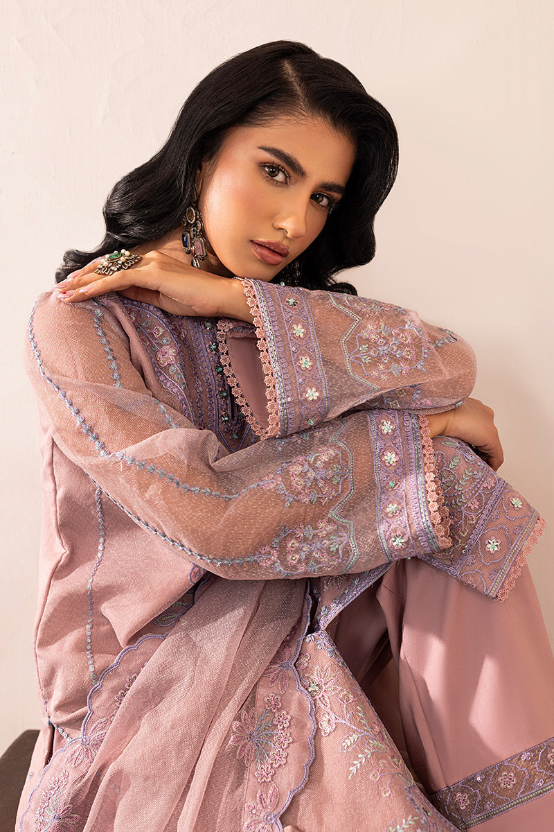 Shurooq | Mon Cheri | Mauvelle - Luxury Dress - available at Maria Faisal in UK and USA.