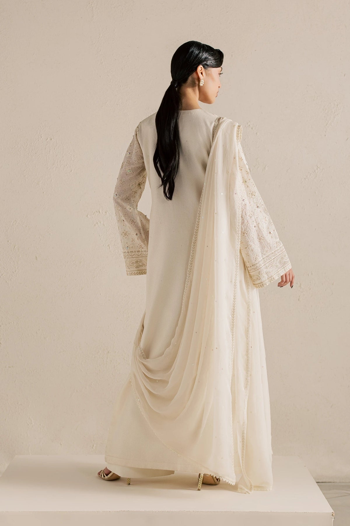 Vanya | Meraki Formals | FF-91 - Formal Dress - available at Maria Faisal in UK and USA.