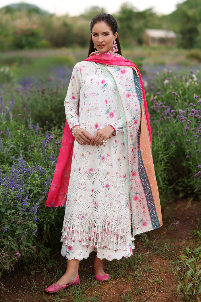 Baroque | Luxury Pret Summer | UF-4237 - Luxury Dress - available at Maria Faisal in UK and USA.