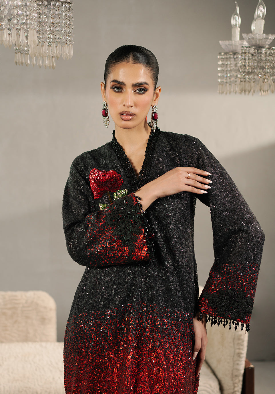 Zarqash | Silk Edit | ZQS 019 AMBER - Ladies Clothes 
