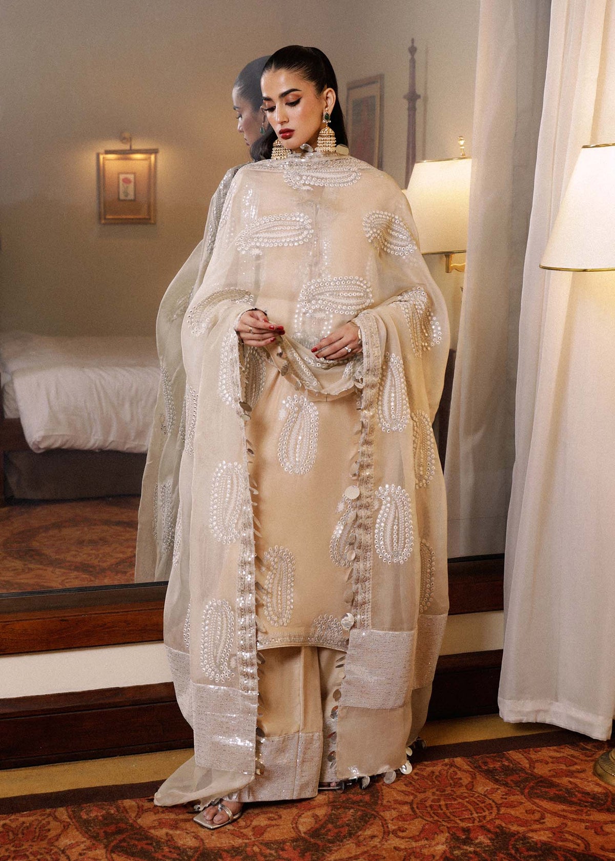 Hussain Rehar | Luxury Pret SS 24 | Moh - Waniyas