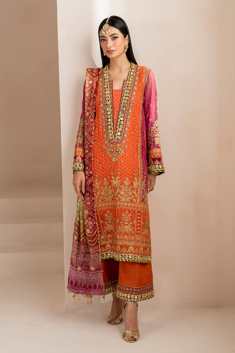 Baroque | Formal Collection | CHIFFON UF-706 - Ladies Clothes 