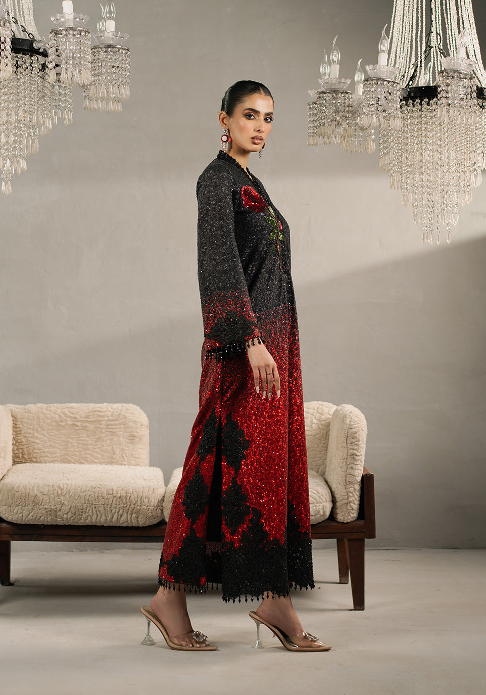 Zarqash | Silk Edit | ZQS 019 AMBER - Ladies Clothes 