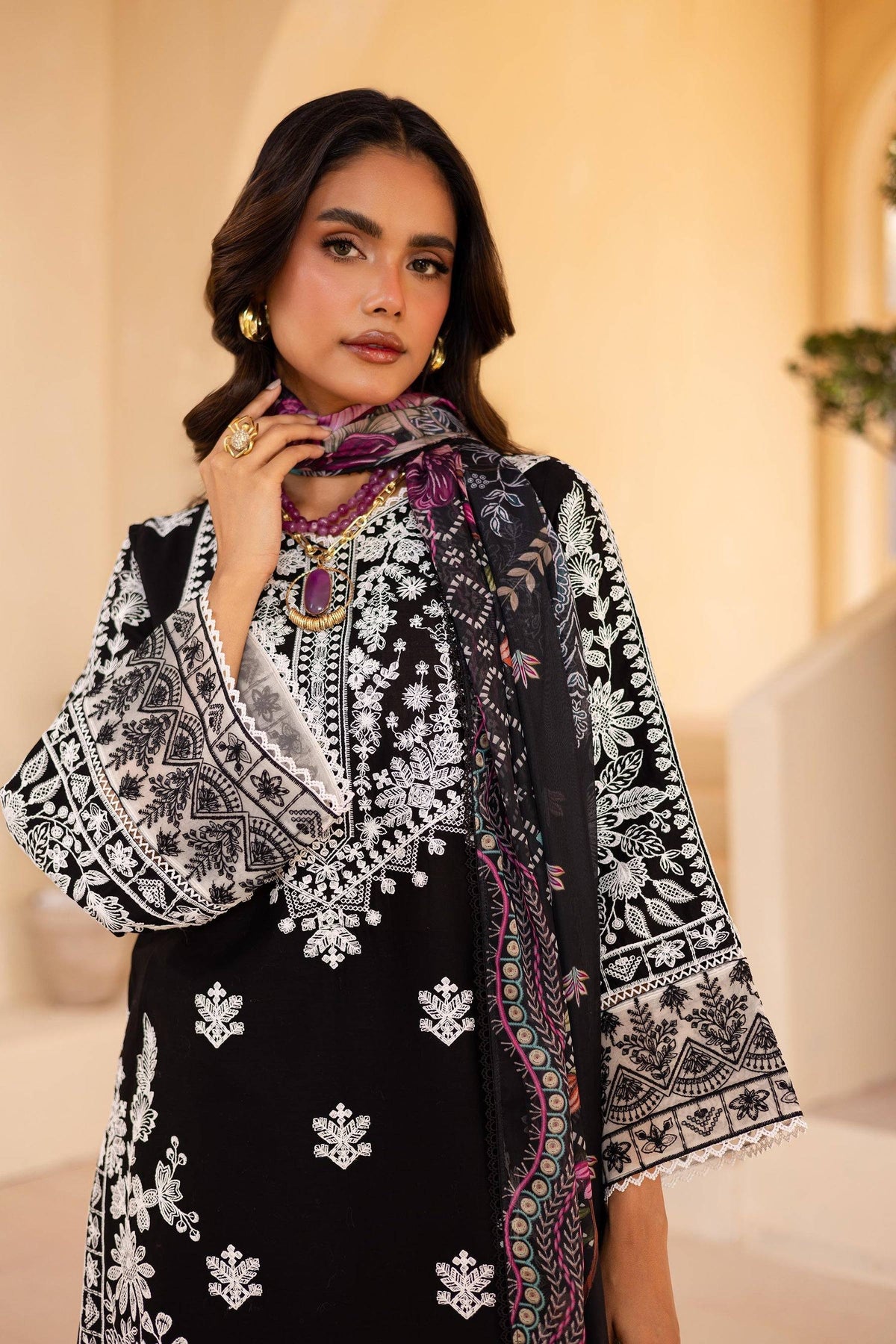 Batik | Cyra Luxury Solids | Mino by Maria Faisal - Registered Vendor of : Marjjan - type : Ladies Clothes - 100% original wedding dresses