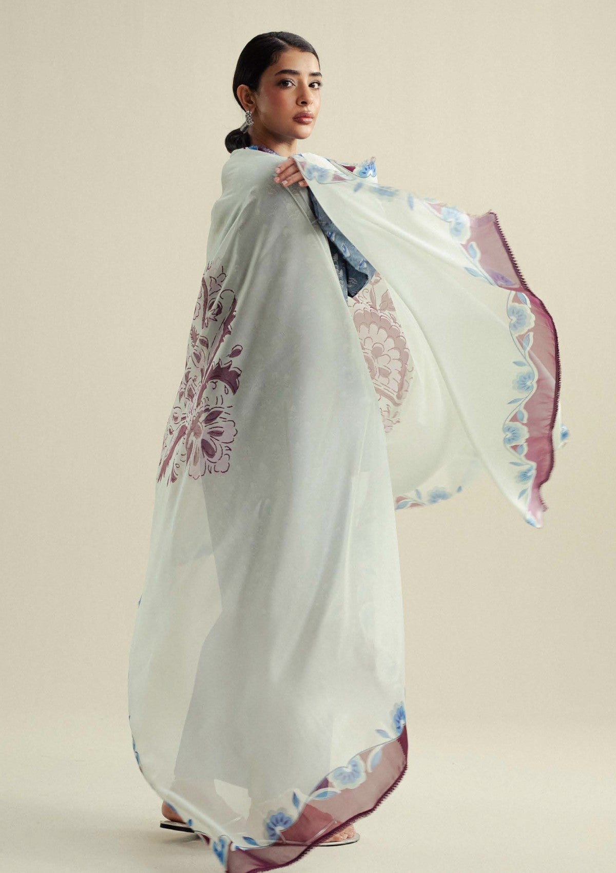 Zara Shahjahan | Coco Prints 25 | Willow-10B - Ladies Clothes - Maria Faisal