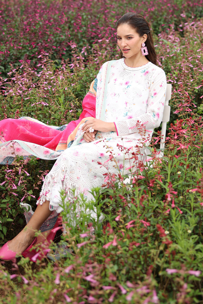 Baroque | Luxury Pret Summer | UF-4237 - Luxury Dress - available at Maria Faisal in UK and USA.