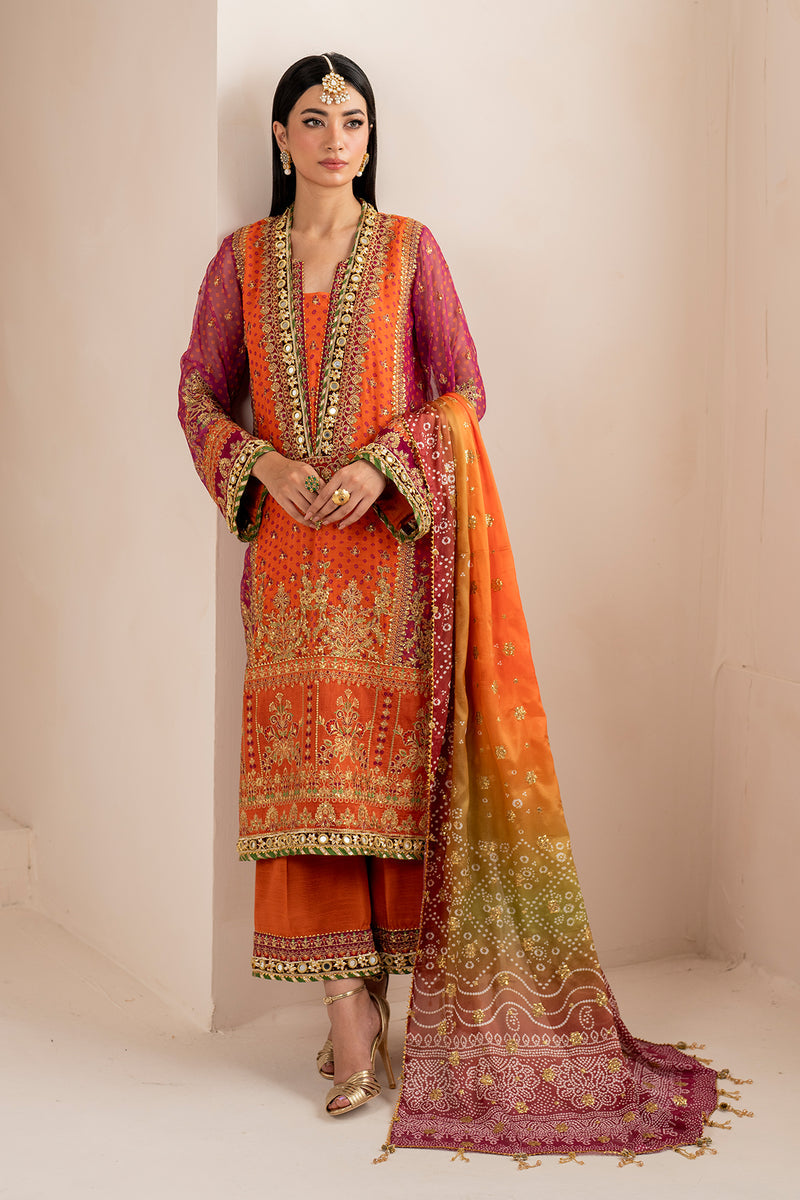 Baroque | Formal Collection | CHIFFON UF-706 - Ladies Clothes 