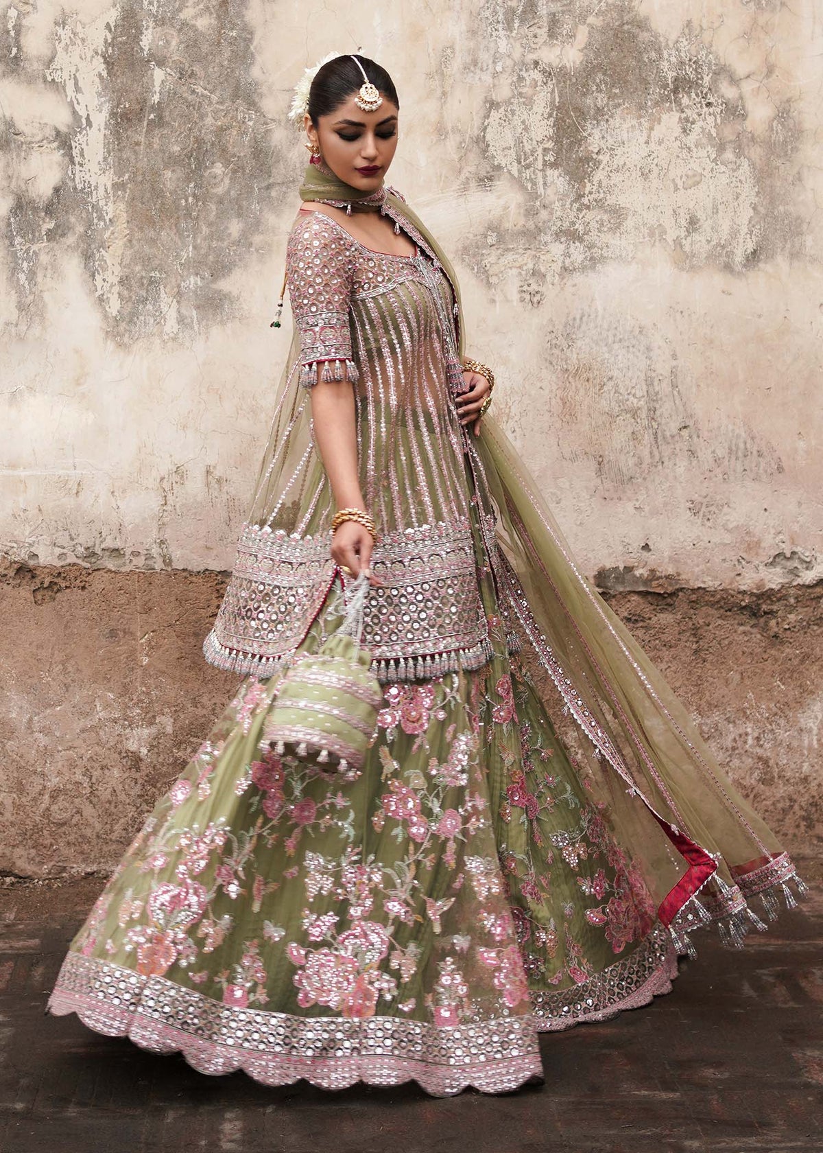 Hussain Rehar | Tamam Festive 24 | Safar - Wedding Dress - Maria Faisal