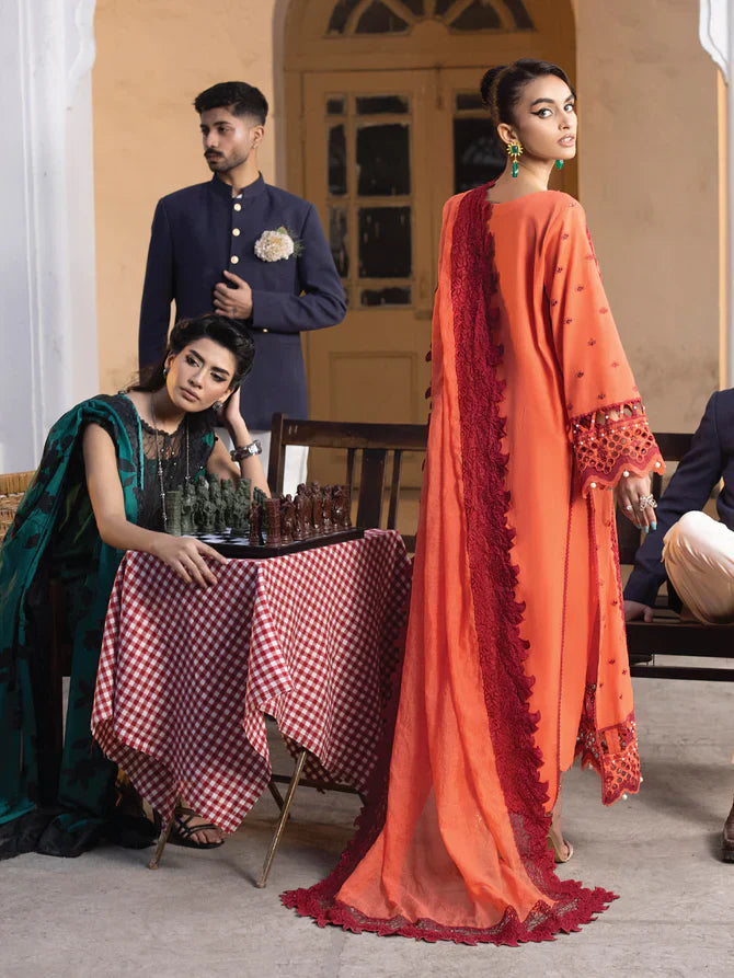 Faiza Faisal | Maya Luxury Lawn | Paula - Maria Faisal