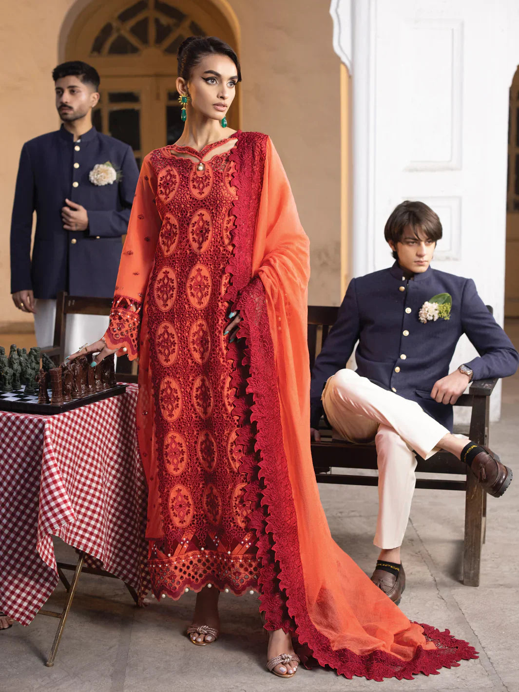 Faiza Faisal | Maya Luxury Lawn | Paula - Maria Faisal