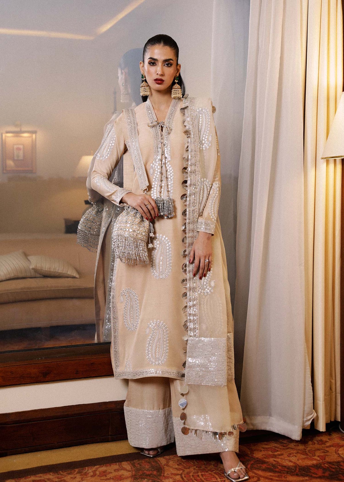 Hussain Rehar | Luxury Pret SS 24 | Moh - Waniyas