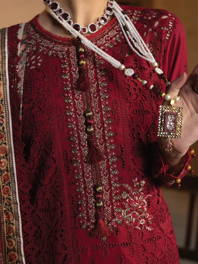 Faiza Faisal | Maya Luxury Lawn | Elif - Maria Faisal