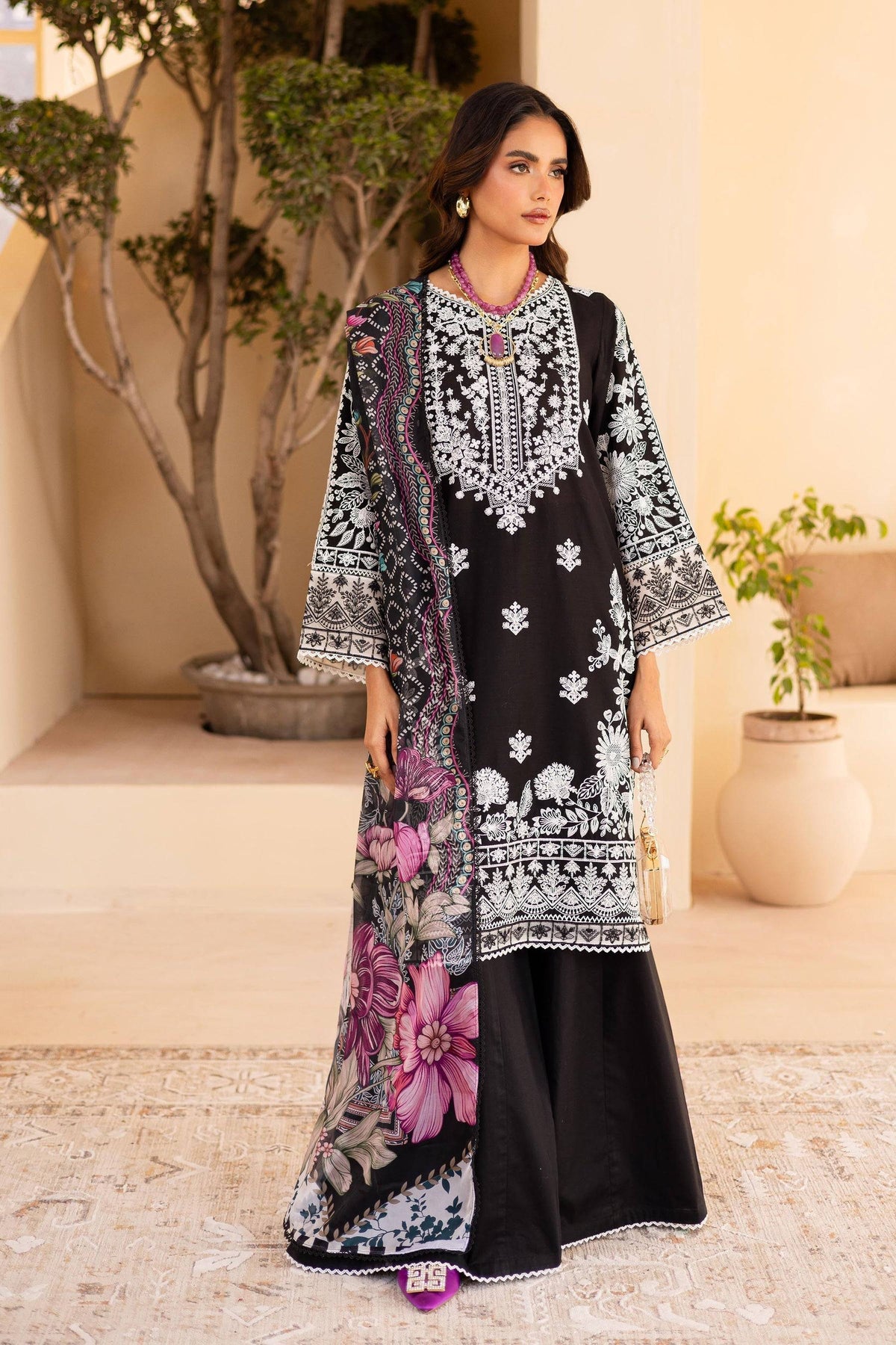 Batik | Cyra Luxury Solids | Mino by Maria Faisal - Registered Vendor of : Marjjan - type : Ladies Clothes - 100% original wedding dresses