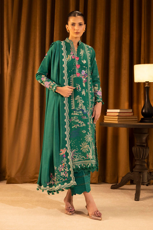 Sana Safinaz | Muzlin Winter 25 | M253-007A - Casual Dress - available at Maria Faisal in UK and USA.