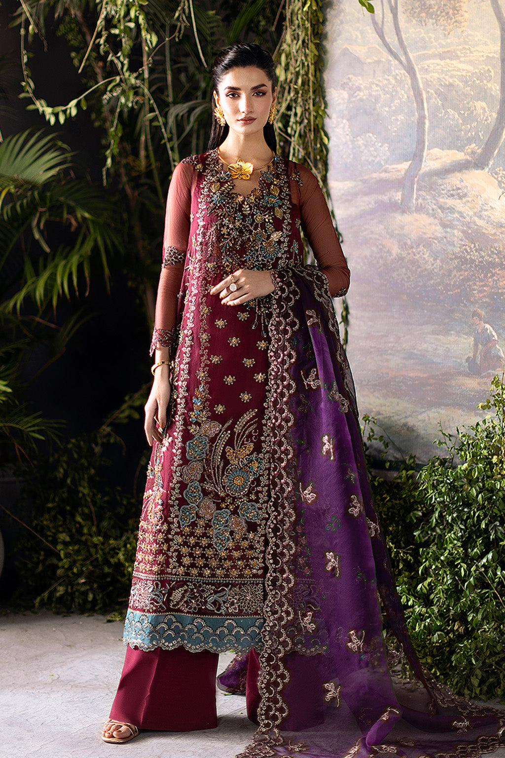 Saad Shaikh | Flurie Vol 3 | Regina - Ladies Clothes - Maria Faisal