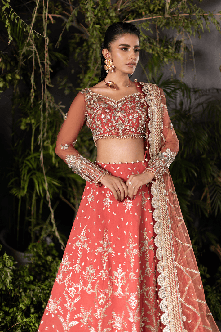 Saad Shaikh | Flurie Formals | Ember Rose by Maria Faisal - Registered Vendor of : Saad Shaikh - type : Ladies Clothes - 100% original wedding dresses