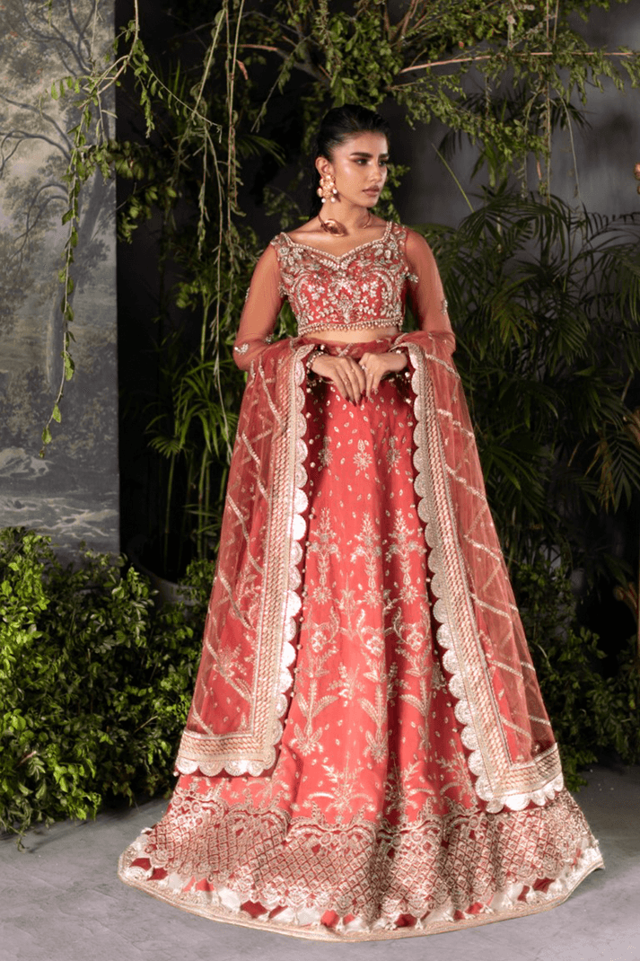 Saad Shaikh | Flurie Formals | Ember Rose by Maria Faisal - Registered Vendor of : Saad Shaikh - type : Ladies Clothes - 100% original wedding dresses