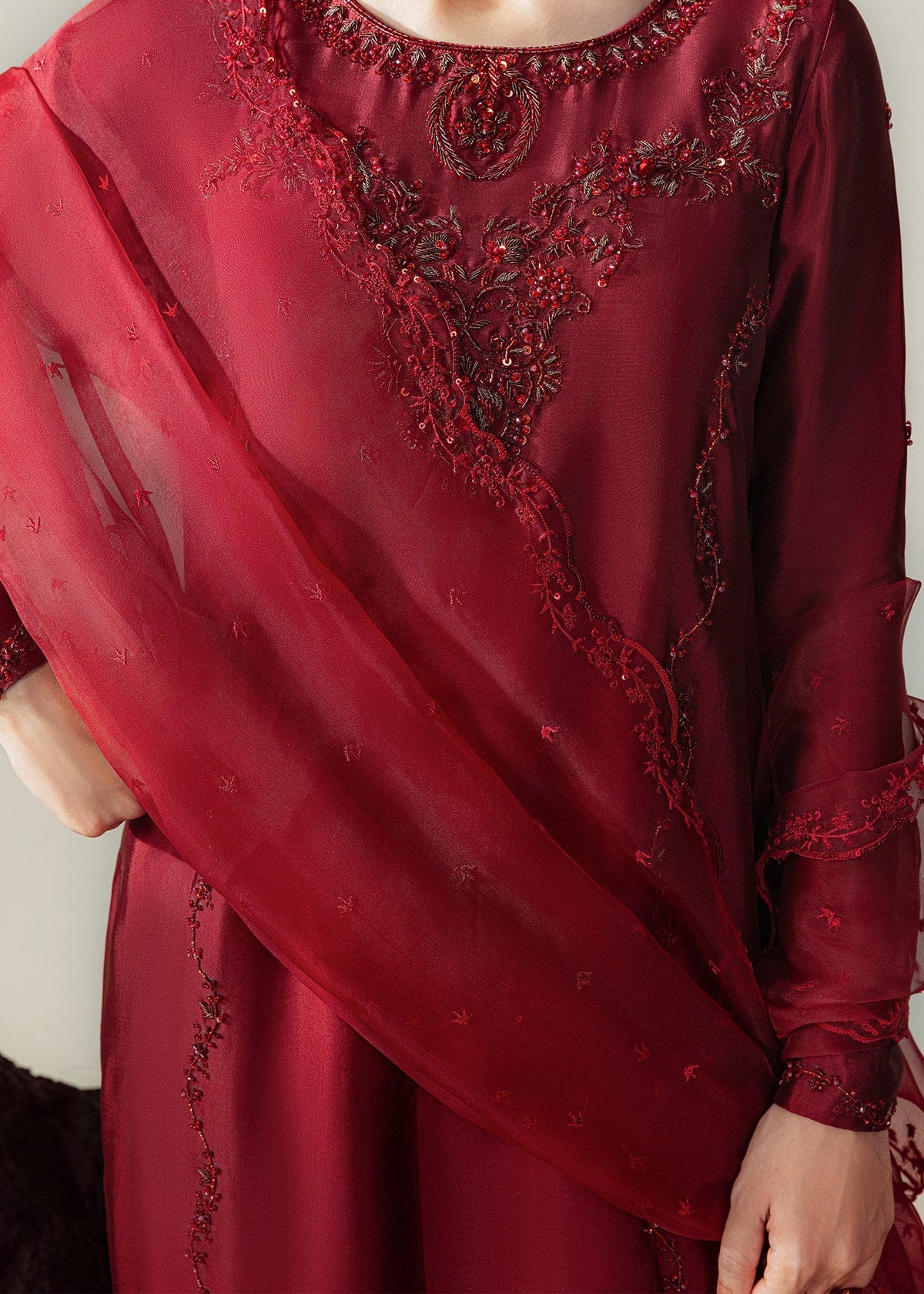Mahum Asad | The Sirens | Majesty - Formal Dress - available at Maria Faisal in UK and USA.