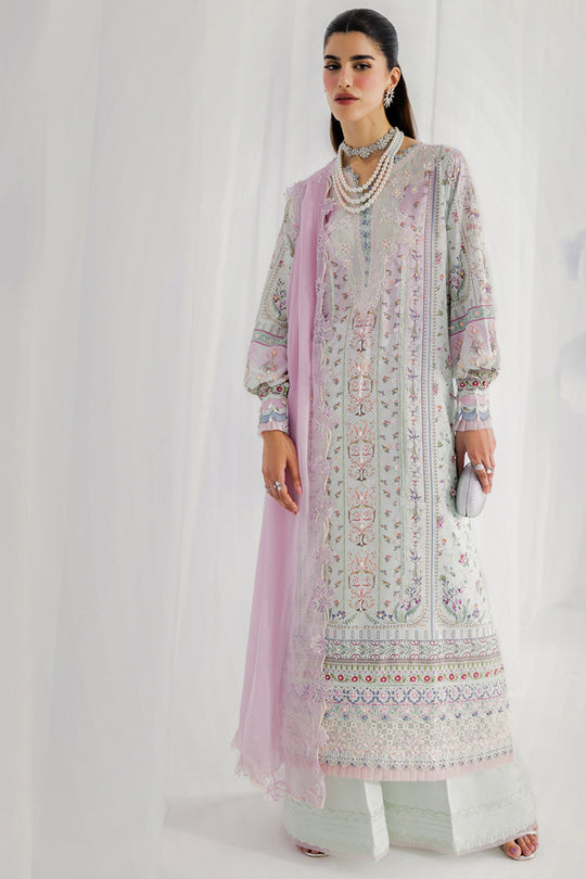 Qalamkar | Luxe Silk 25 | LK-07 IDA - Ladies Clothes - Maria Faisal