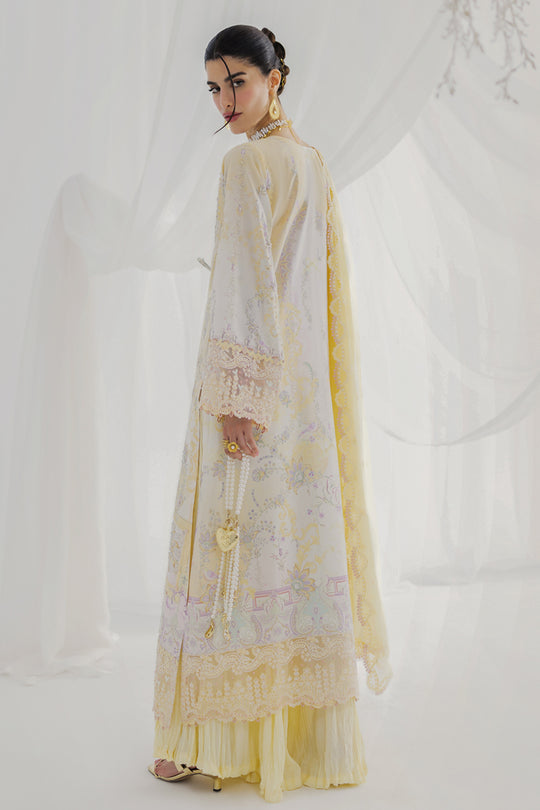 Qalamkar | Luxe Silk 25 | LK-03 LENI - Ladies Clothes - Maria Faisal