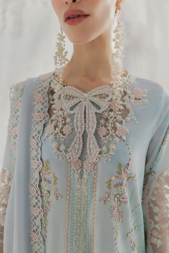 Qalamkar | Luxe Silk 25 | LK-01 KEEVA - Ladies Clothes - Maria Faisal