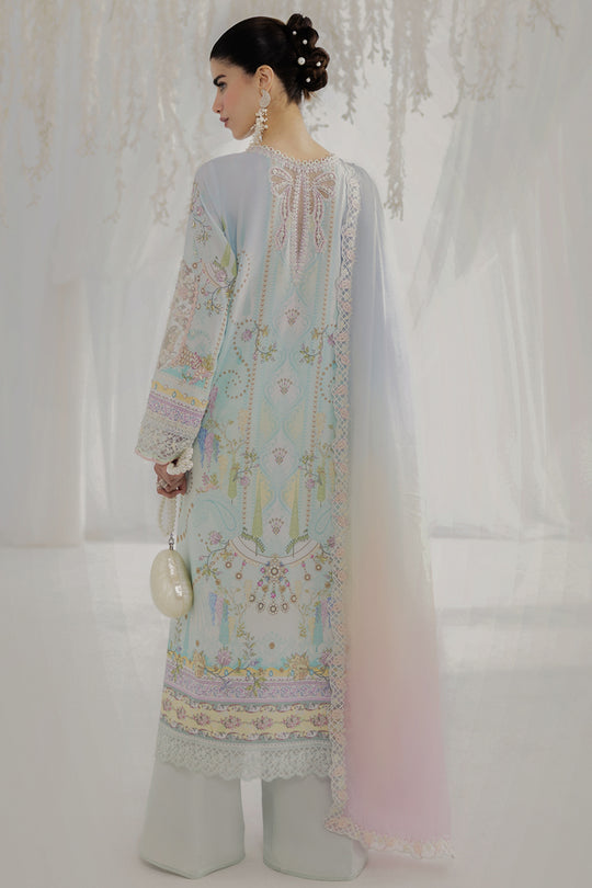 Qalamkar | Luxe Silk 25 | LK-01 KEEVA - Ladies Clothes - Maria Faisal