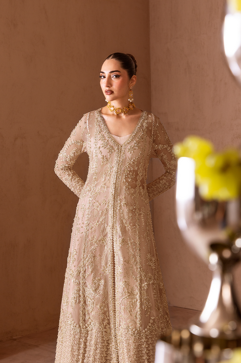 Emaan Adeel | Clay Couture | CELESTIAL - Formal Dress - available at Maria Faisal in UK and USA.