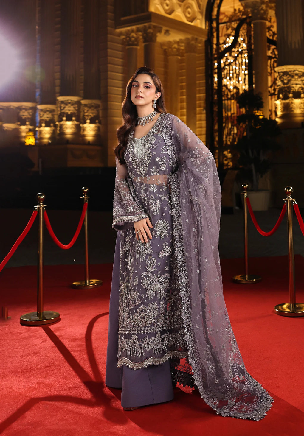 Elaf Premium | Stardom Formal Handwork 25 | ESH-04 MUSE - Formal Dress - available at Maria Faisal in UK and USA.
