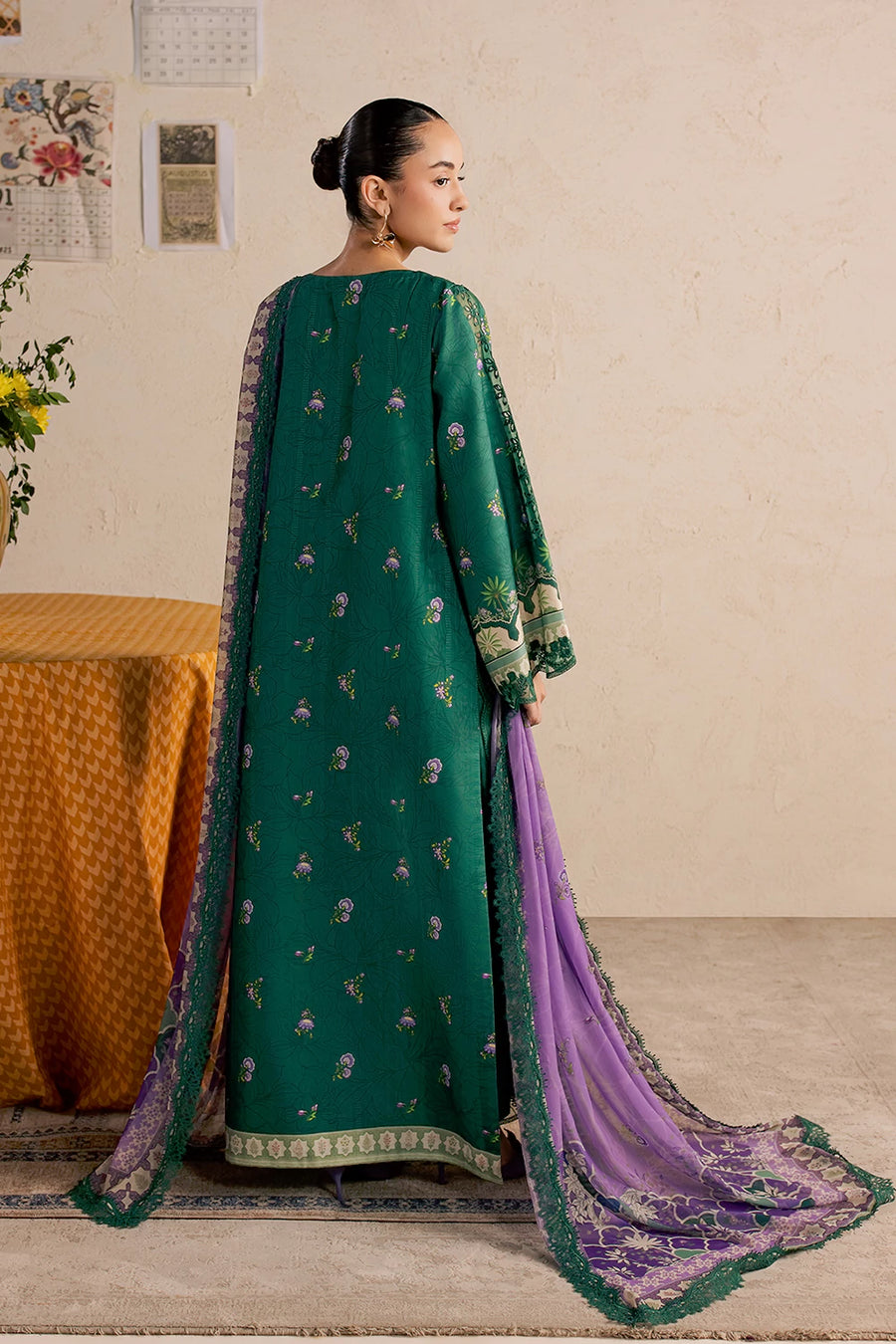 Vanya | Post Crds of July | SM-030 - Luxury Dress - available at Maria Faisal in UK and USA.