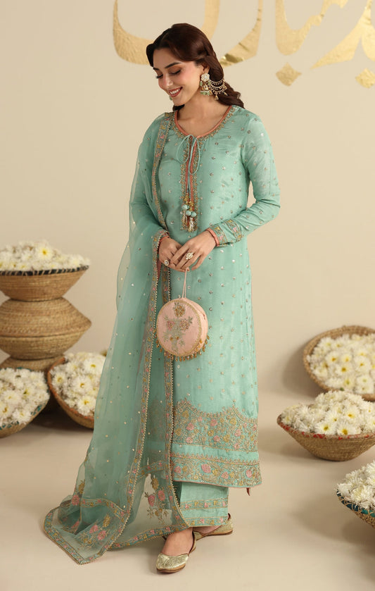 Maya | Jahanara Festive Edit 26 | MASTANI - Formal Dress - available at Maria Faisal in UK and USA.