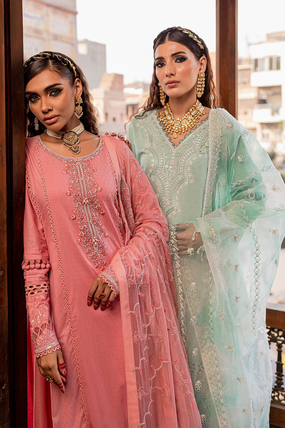 Nureh | Lawn Jacquard | NS-76 - Ladies Clothes 