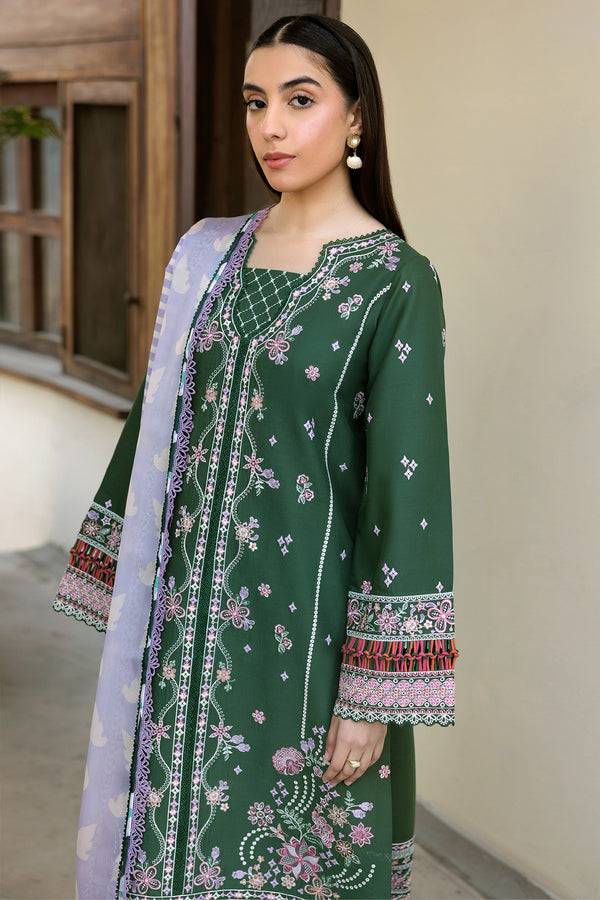Farasha | Summer Weaves Embroidered Lawn | Emerald Eclips by Maria Faisal - Registered Vendor of : Farasha - type : Ladies Clothes - 100% original wedding dresses