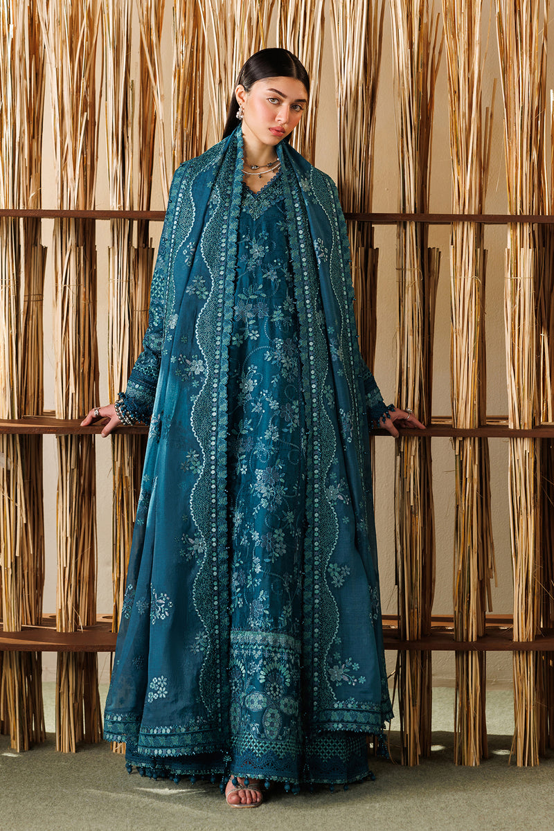 Baroque | Eid Lawn 26 | EL26-D04 - Luxury Dress - available at Maria Faisal in UK and USA.