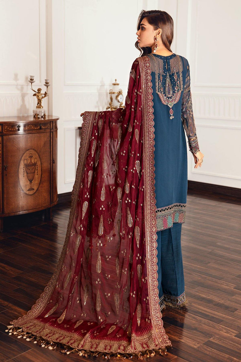 Jazmin | Formals Collection | CHIFFON UC-3049 - Ladies Clothes - Maria Faisal